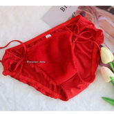 Women’s Winter Fluffy Bear Bra Panty Set 