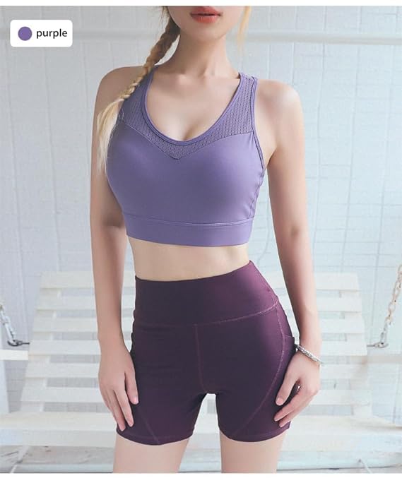 Women’s Open Back Sexy Running Yoga Gym Wear 