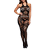 Full Body Mesh Cut-Out Lingerie Catsuit 