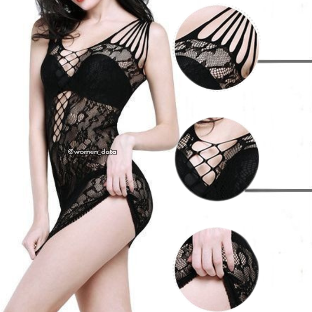 Women’s Fishnet Lace Bodystocking 