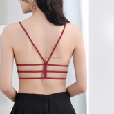 Embroidery Bra Tube Top for Women 