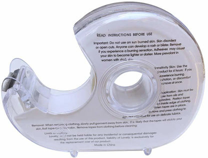 Double-Sided Fashion Tape for Women – Body &amp; Clothing Adhesive Tape with Dispenser