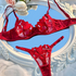Sexy Floral Embroidered Bra & Panty Set 