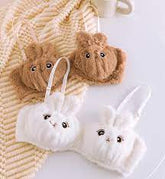 Women’s Winter Bunny Fur Bra Set
