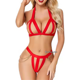 Sexy Strappy Lingerie Set  
