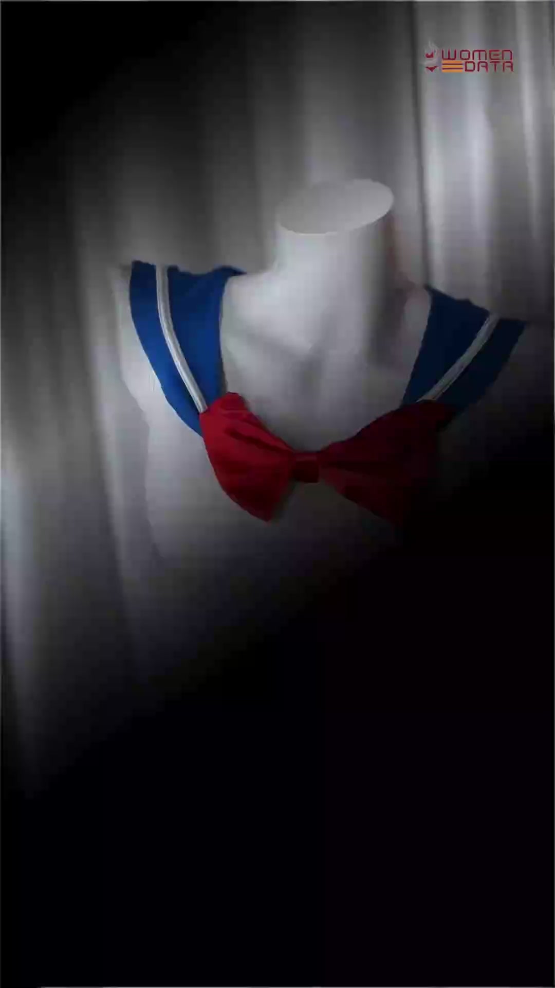Sailor-Inspired Cosplay Bodysuit Lingerie