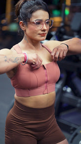 Velcro Sports Bra for Women 