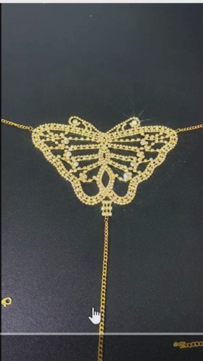 Crystal Bikini &amp; Diamond Bra 