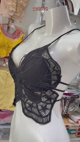 Embroidery Bra Tube Top for Women 