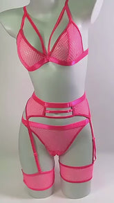 Seductive Mesh Lingerie Set 