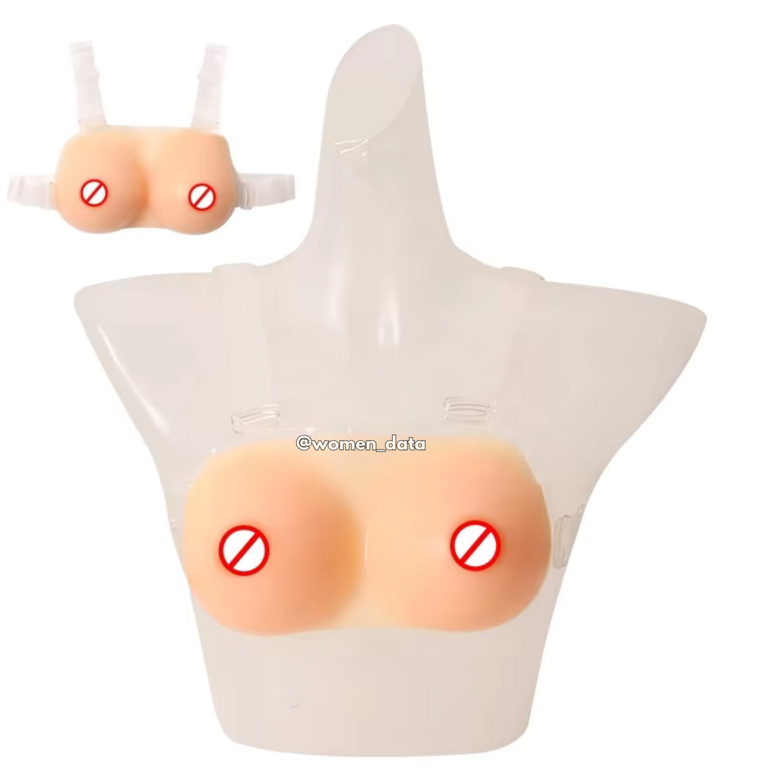 Realistic Silicone Fake Boobs – 1200g | Natural Look &amp; Feel
