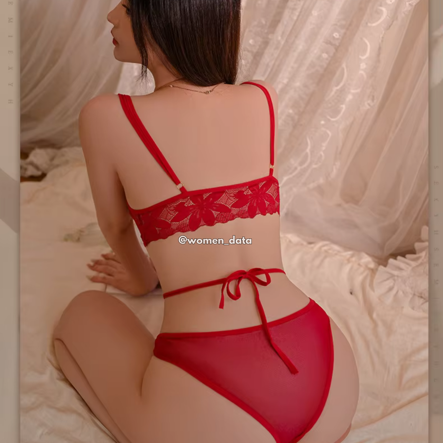 Strappy Lace – Floral Nightdress | Hot Lingerie 