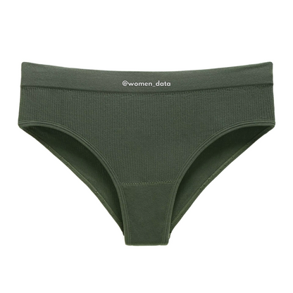 Seamless Ribbed Low Waist Panties 