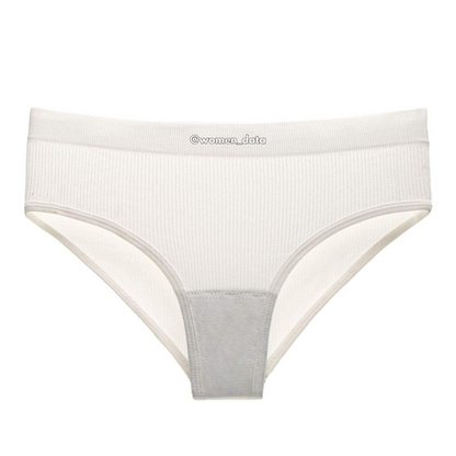 Seamless Ribbed Low Waist Panties 