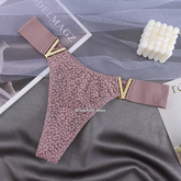 V-Shape Lace Thong 