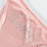 Sexy Rhinestone Thong 