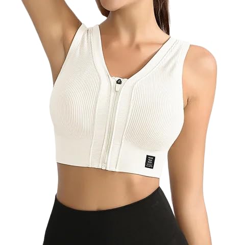 White Workout Top Fitness Yoga Bra