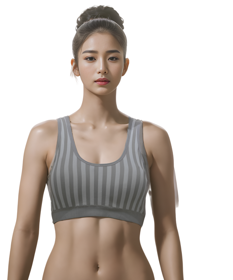 Women sports  bra removable cup  women data