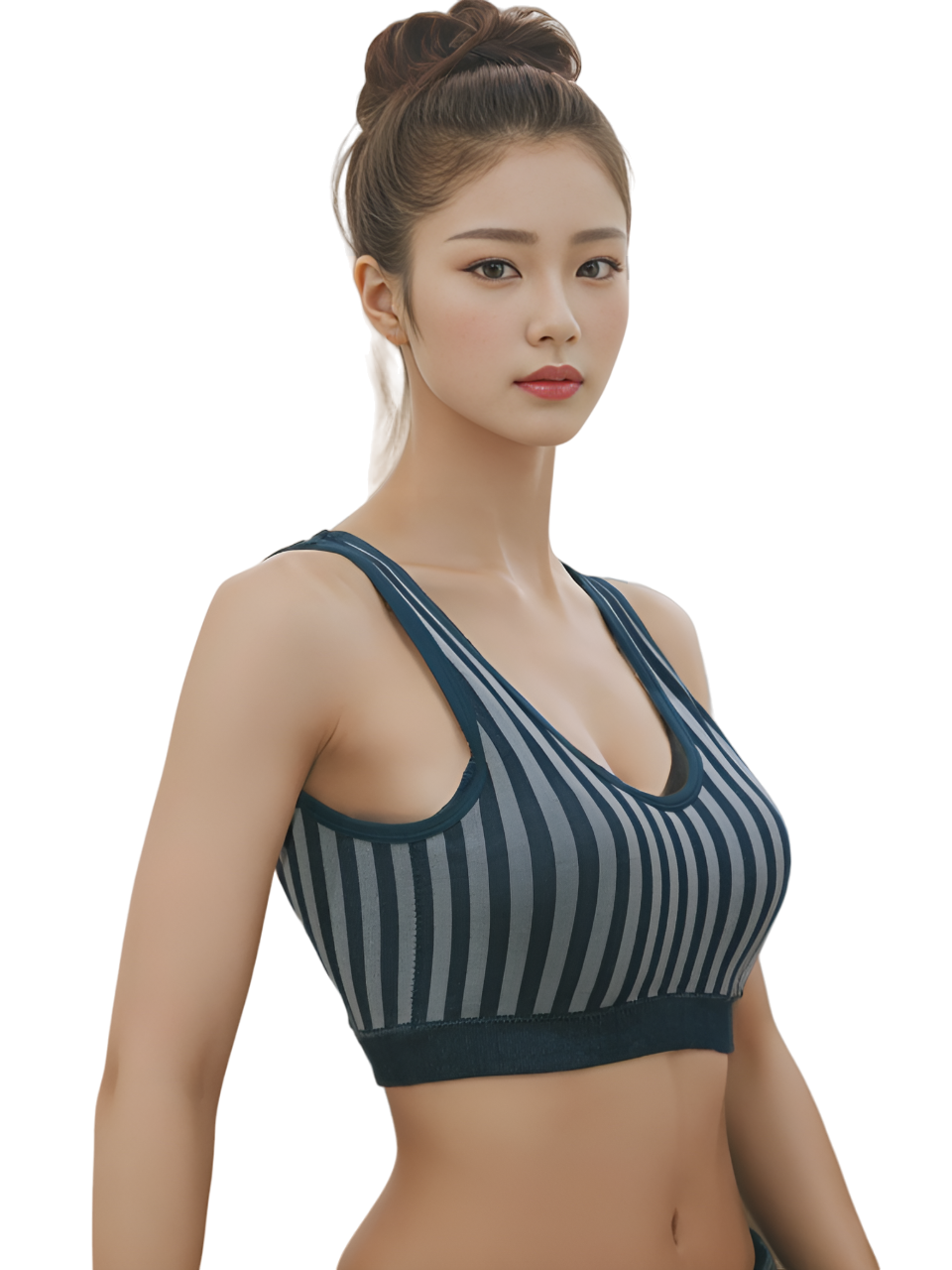 Women sports  bra removable cup  women data